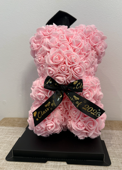 Graduation Forever Rose Bear